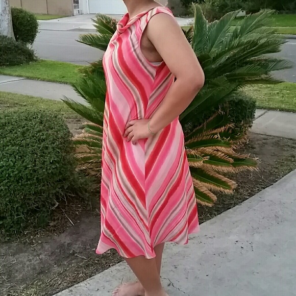 Flowy Spring/Summer Dress Size 14W - Picture 2 of 8